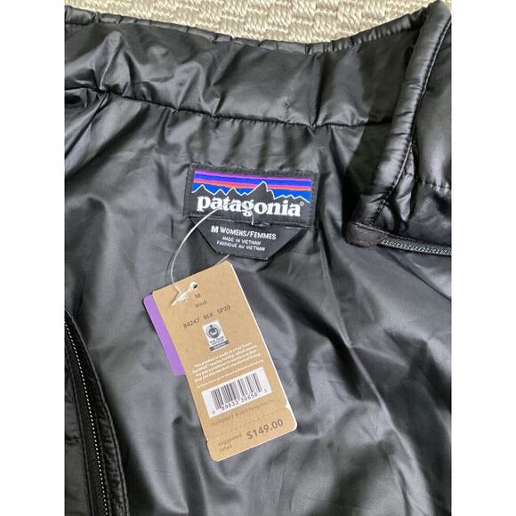 Patagonia Women's Nano Puff Vest "cloudmed" logo embroidered on the left chest M - Picture 7 of 7